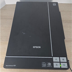 Epson Perfection V39 Flatbed Color Scanner 4800dpi Scanner & Cable Tested Works